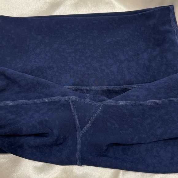 Lululemon Wunder Under Crop High-Rise Legging 21" Indigo Spray Mineral Blue 4 - Picture 10 of 12